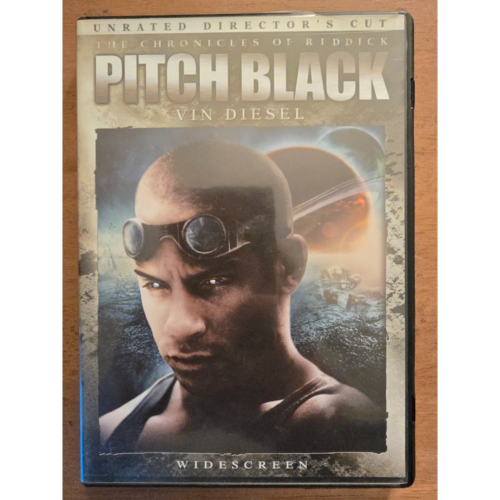 Chronicles of Riddick: Pitch Black DVD‎ Unrated, Excellent Condition